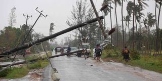 Cyclone Freddy in Quelimane, Mozambique