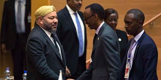 Morocco's King Mohammed VI 