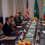 US Secretary of State Antony Blinken in Ethiopia