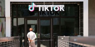 TikTok office in Culver City, California. 