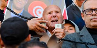 Tunisian leader of opposition Ahmed Nejib Chebbi