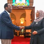 President Samia and Freeman Mbowe