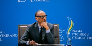 Rwandan President Paul Kagame.