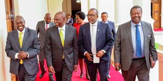 Cabinet meeting State House Nairobi.