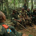 Ugandan and DRC army officials