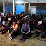 Illegal migrants in Libya