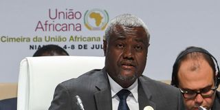 AU Commission Chairperson Moussa Faki Mahamat