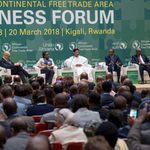 Leaders and participants during AfCFTA summit