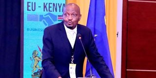 Kenya's Trade CS Moses Kuria