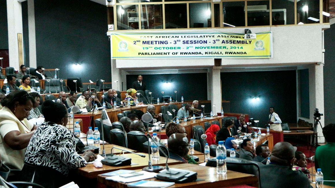 A past session of East African Legislative Assembly