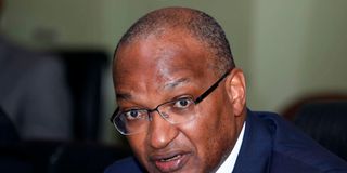 Central Bank of Kenya Governor John Njoroge