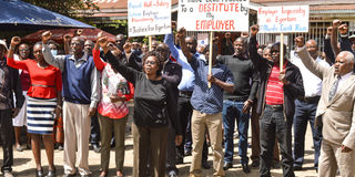 Kenya’s Egerton University lecturers