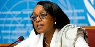 World Health Organisation Africa Director Matshidiso Moeti