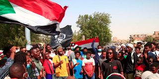 Sudan civilian protests