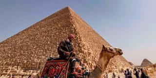Pyramid of Giza in Egypt