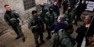 Israeli security forces Al-Aqsa mosque