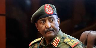 Sudan's army chief General Abdel Fattah al-Burhan 