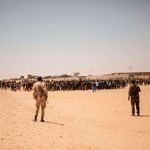 Niger desert migrants