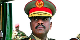 Yoweri Museveni's son Muhoozi Kainerugaba
