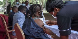 Covid vaccination in Tanzania