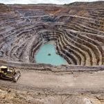 mining site in DRC