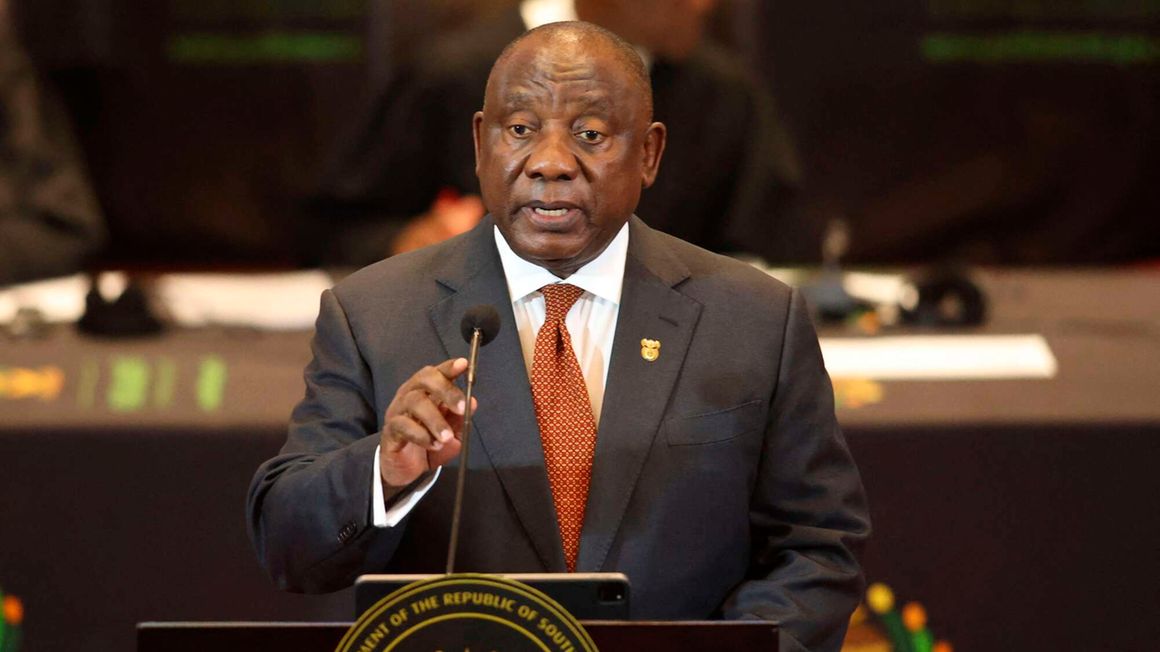 South African President Cyril Ramaphosa 