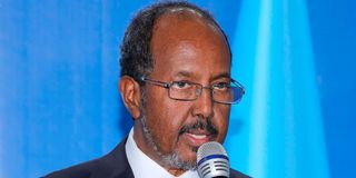 Somali President Hassan Sheikh Mohamud