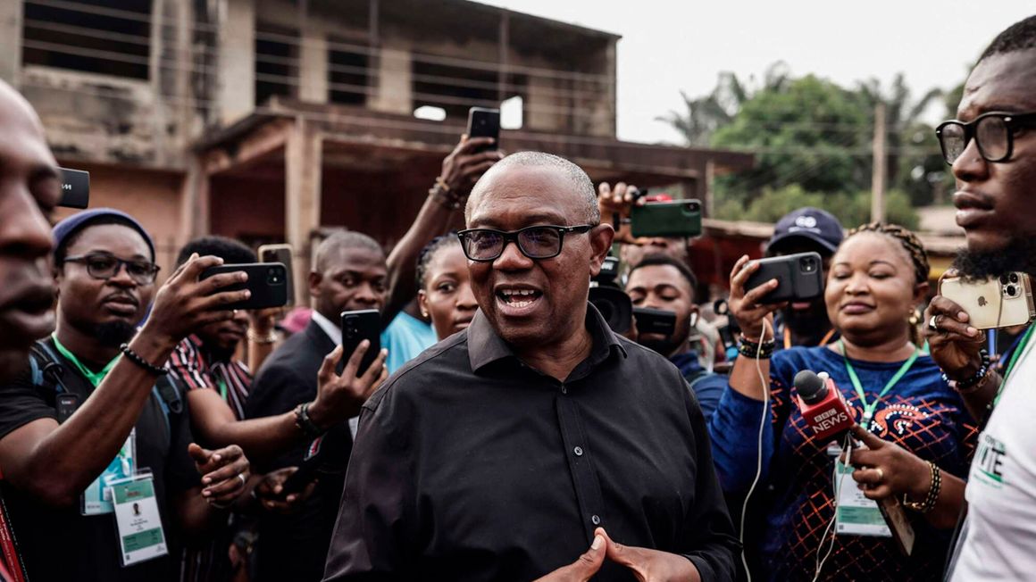 Nigeria's Labour Party presidential candidate Peter Obi