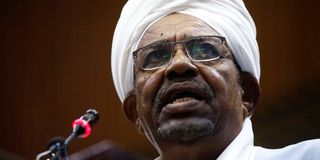 Former strongman Omar al-Bashir