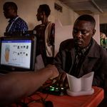 Residents of Goma register for voting