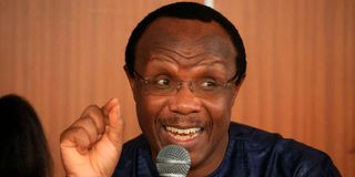 David Ndii, economic adviser of Kenyan President William Ruto