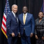 US President Joe Biden with Kenya’s William Ruto 