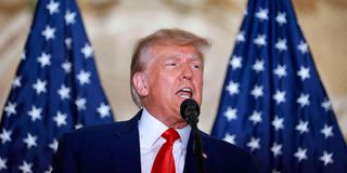 Former US President Donald Trump