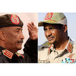 Sudan rmy chief al-Burhan and RSF's Daglo Hemedti