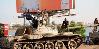 Sudanese soldiers loyal to army chief Abdel Fattah al-Burhan 