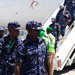 Ugandan soldiers serving under Atmis
