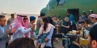 Saudi Arabia evacuation exercise