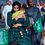 Sudan evacuees