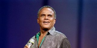 US singer and civil rights activist Harry Belafonte.