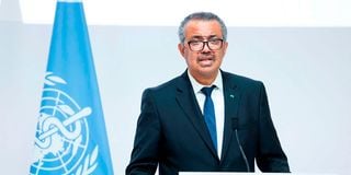 WHO Director-General Tedros Adhanom Ghebreyesus