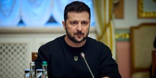 Ukraine Leader Zelensky