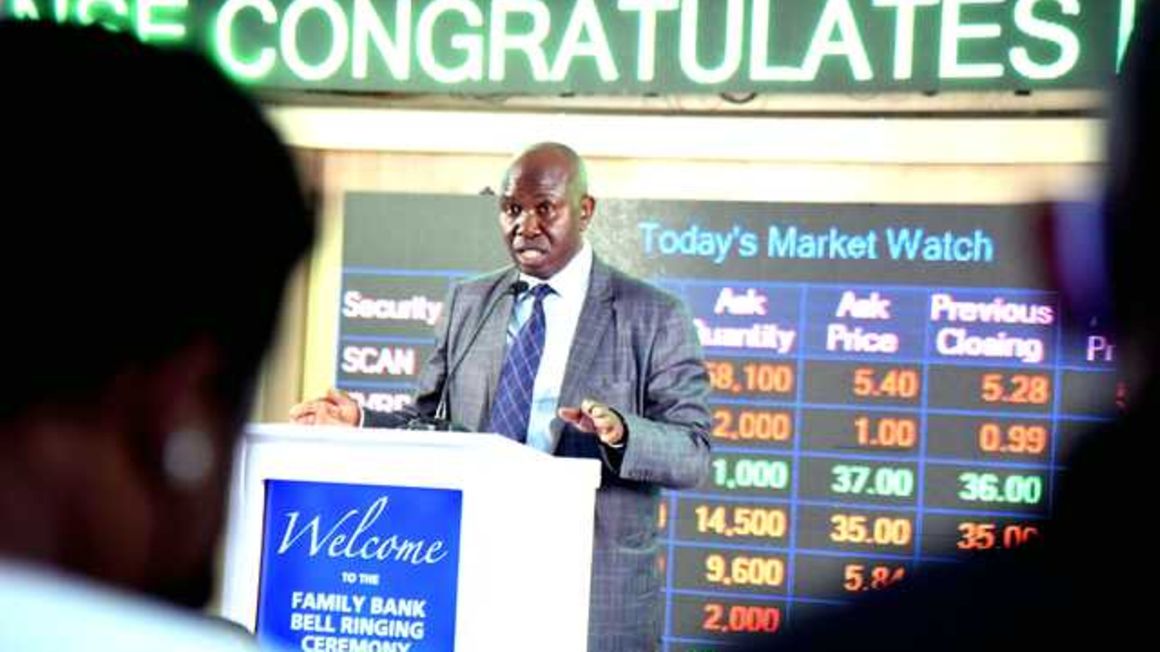 Capital Markets Authority CEO Wycliffe Shamiah