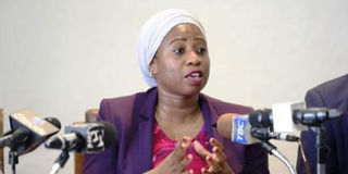 Tanzania's Health Minister Ummy Mwalimu