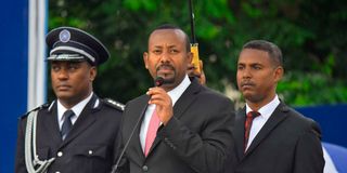 Ethiopian Prime Minister Abiy Ahmed.