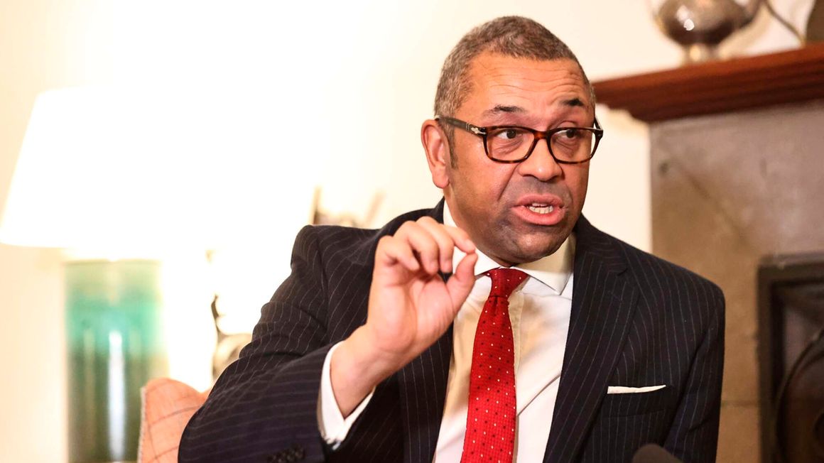 United Kingdom’s Foreign Affairs Minister James Cleverly 