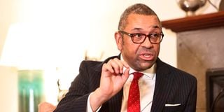 United Kingdom’s Foreign Affairs Minister James Cleverly 