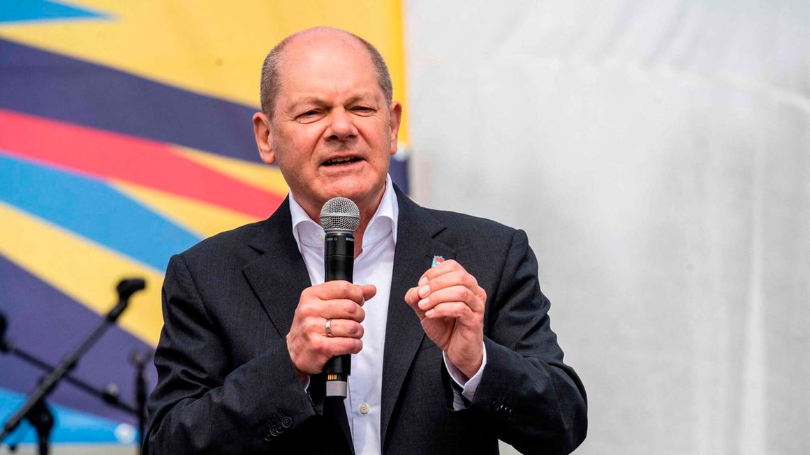 German Chancellor Olaf Scholz