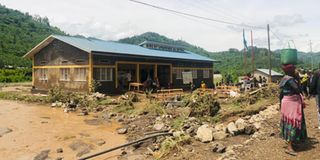 floods triggered by heavy rainfall in western and northern Rwanda