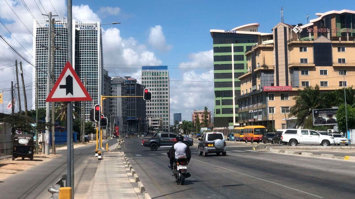 Bagamoyo road in Dar , Tanzania