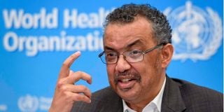 WHO Director-General Tedros Adhanom Ghebreyesus